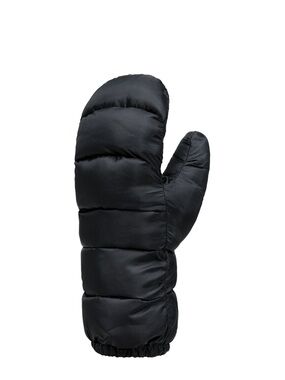 Women's Black Puffer Mittens - Stoic